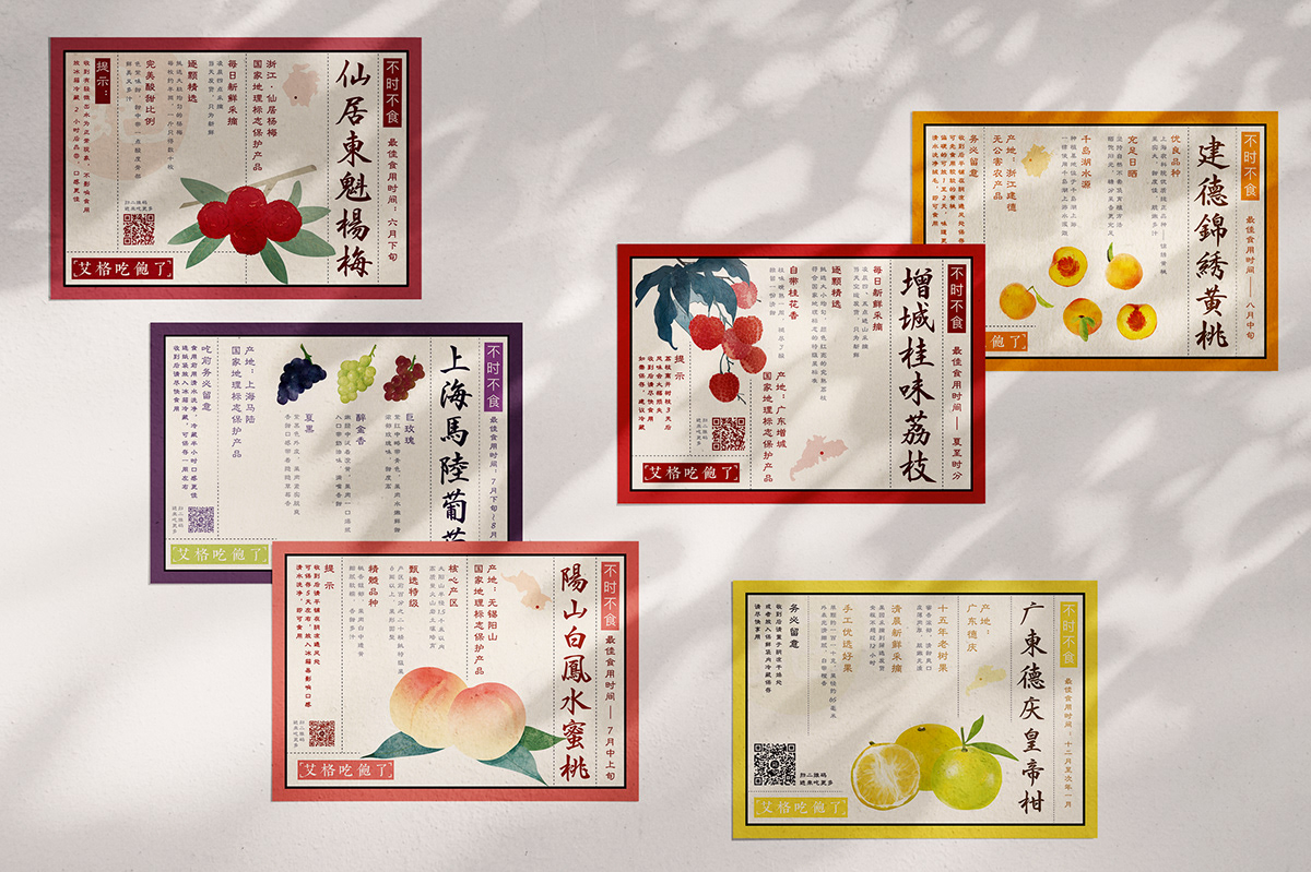 Fruit Packaging design chinese