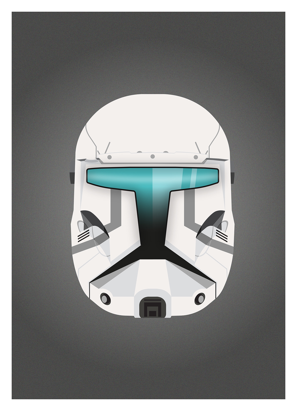 Character design  Clone trooper clone wars digital Digital Art  digital illustration Fan Art ILLUSTRATION  star wars vector