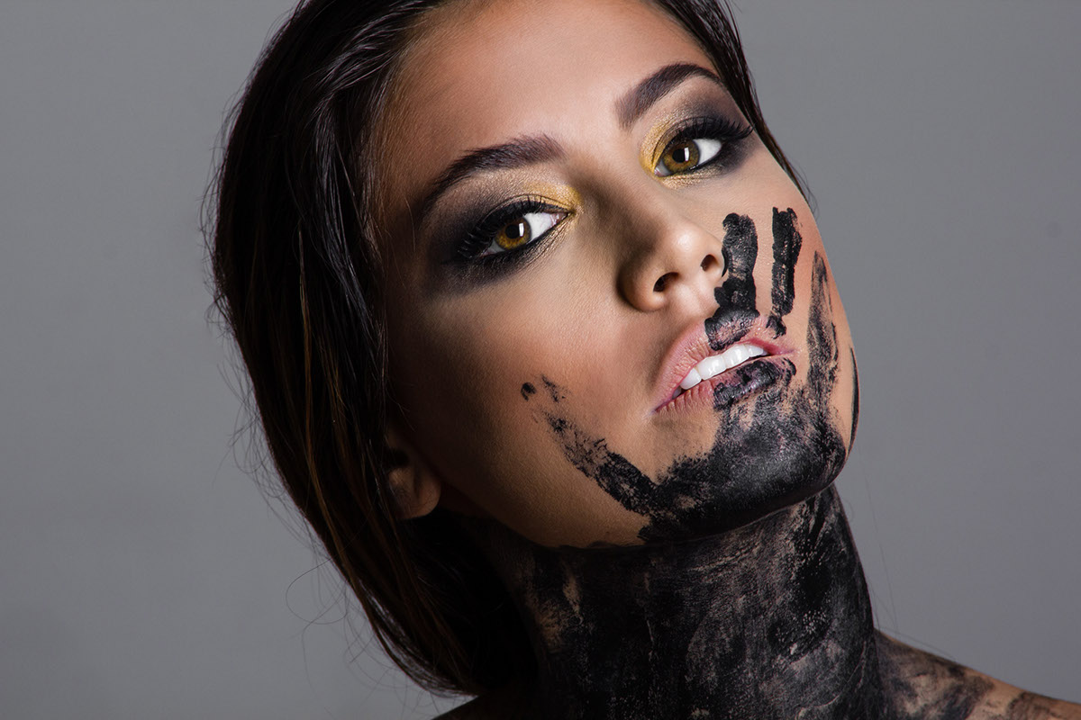 kmphoto venezuela art makeup face portraid retrato maquillaje Bella model