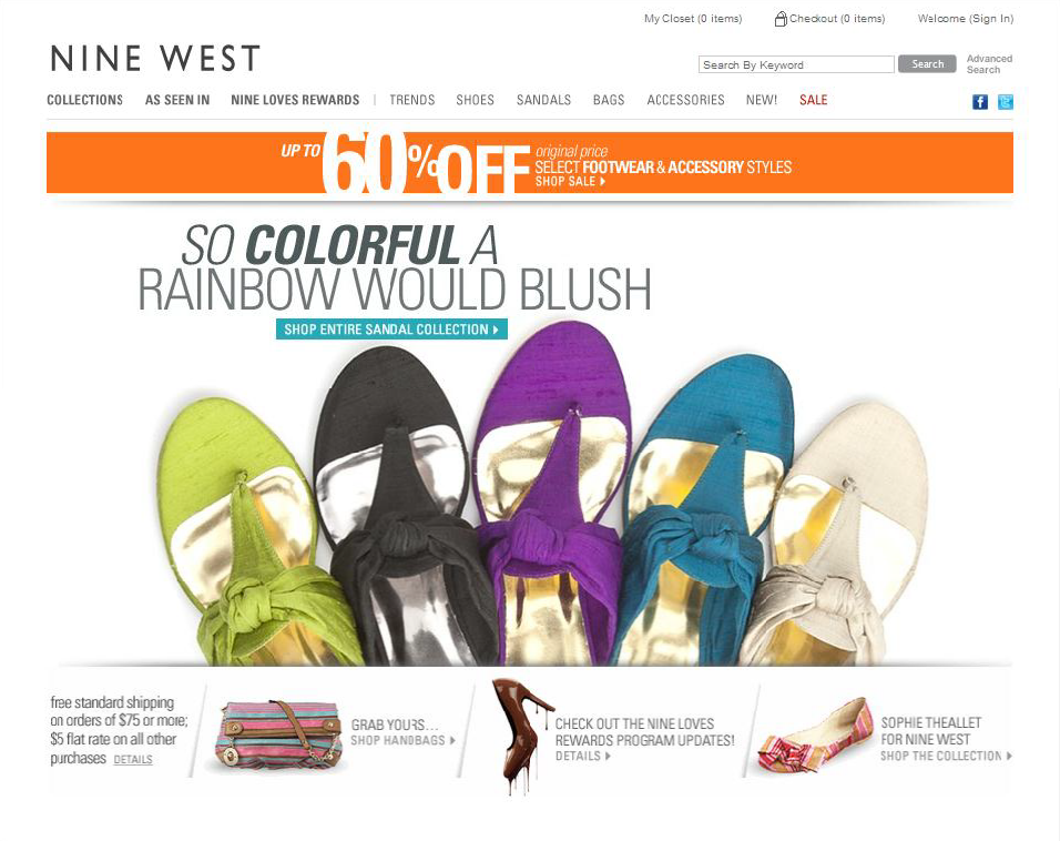 shoes funny quirky ninewest brands Taglines