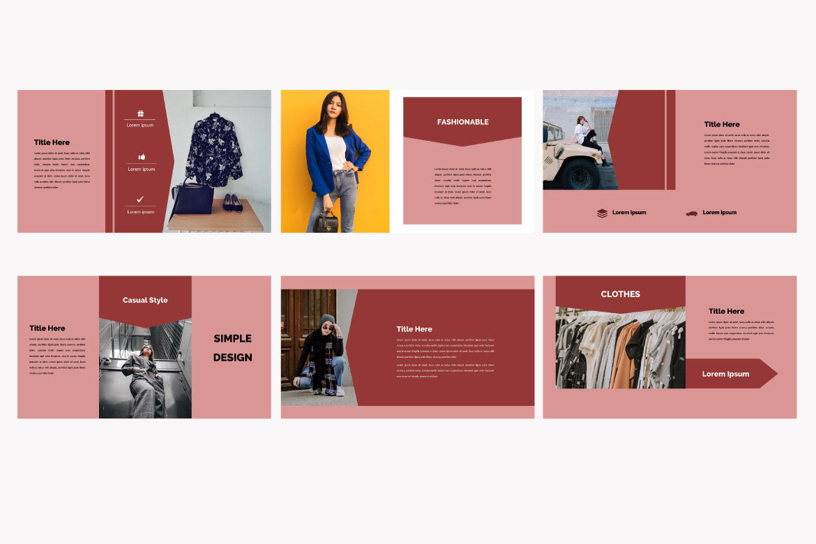 banner Fashionable Style instagram Keynote media post Powerpoint Promotion social template