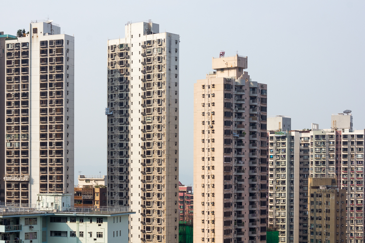 Hong Kong china buildings wanchai Urban city architecture living Space 