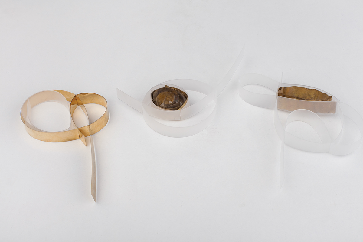 polypropylene brass brooches transformations minimalistic
