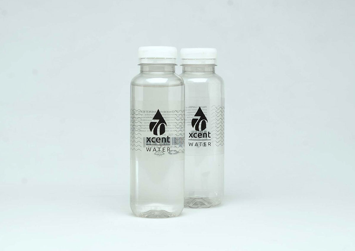 water branding  logo ADV black and white