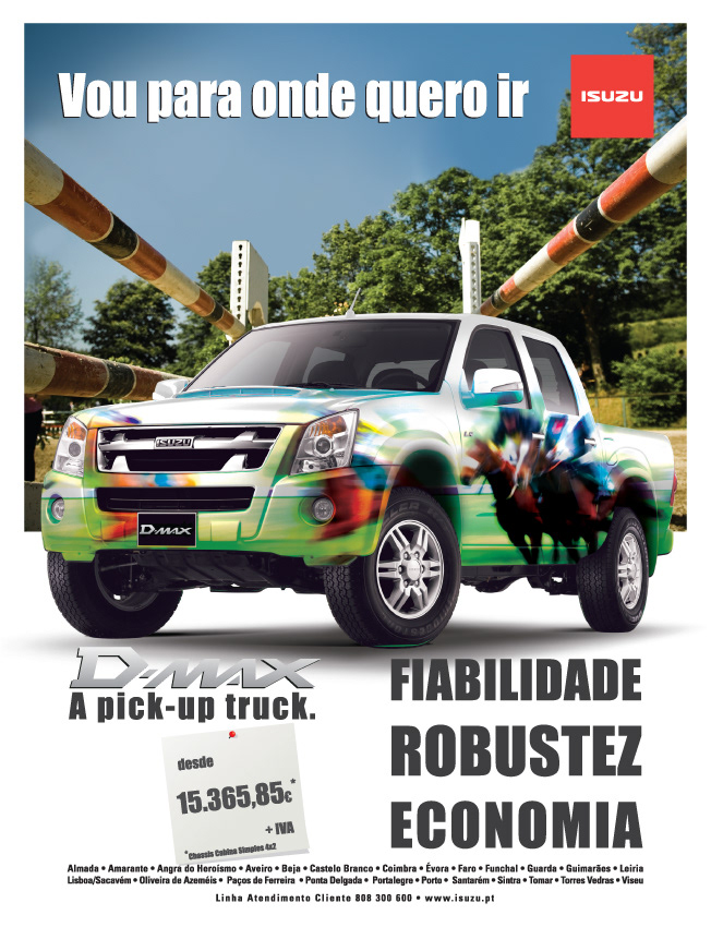isuzu car Magazine Ad