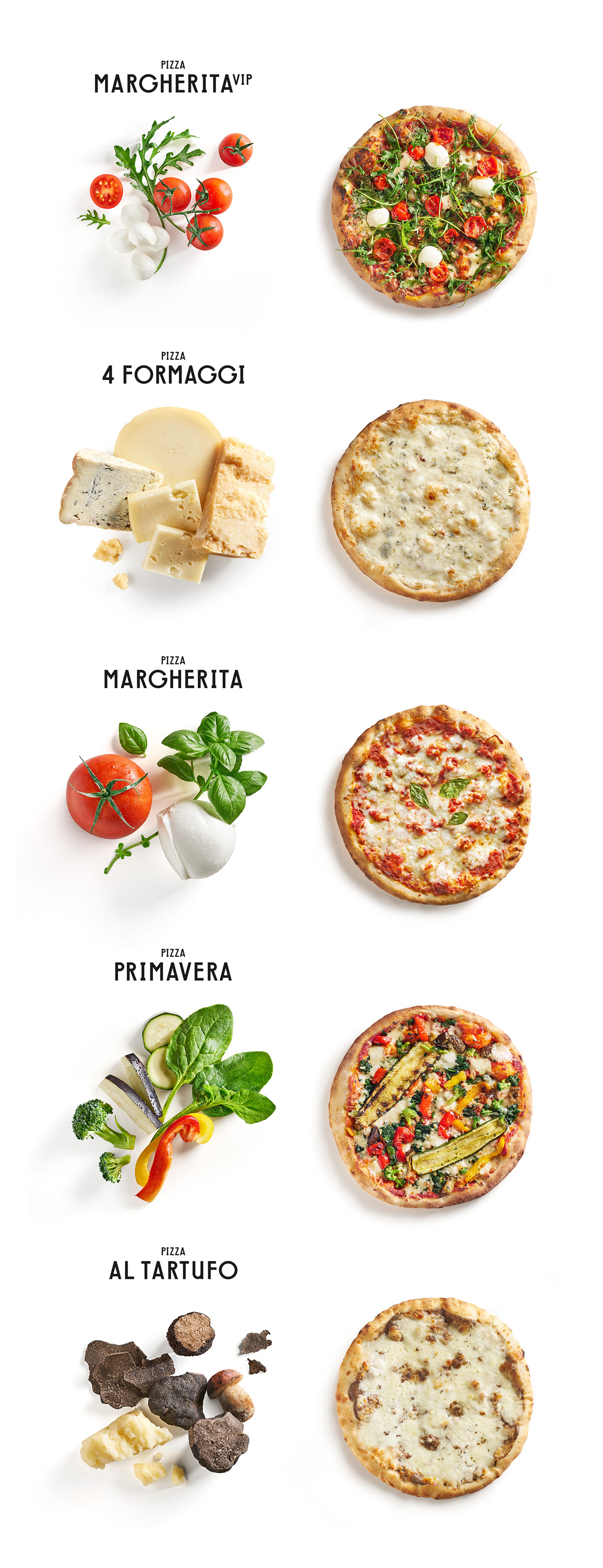 Packaging design Serafina Pizza Still Photography art direction  New York Photography  Food Packaging