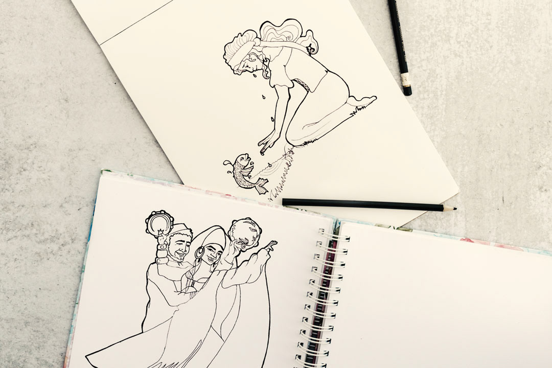 design diseño editorial Flamenco ILLUSTRATION  ilustracion Lorca TALES