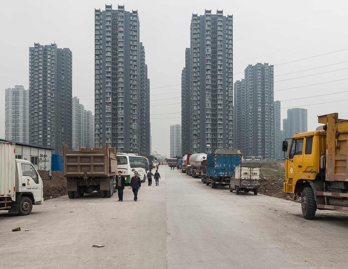 china beijing Wuhan chongqing Hong Kong guangzhou suburbs chinese industrial residential housing city Relocation population social issue