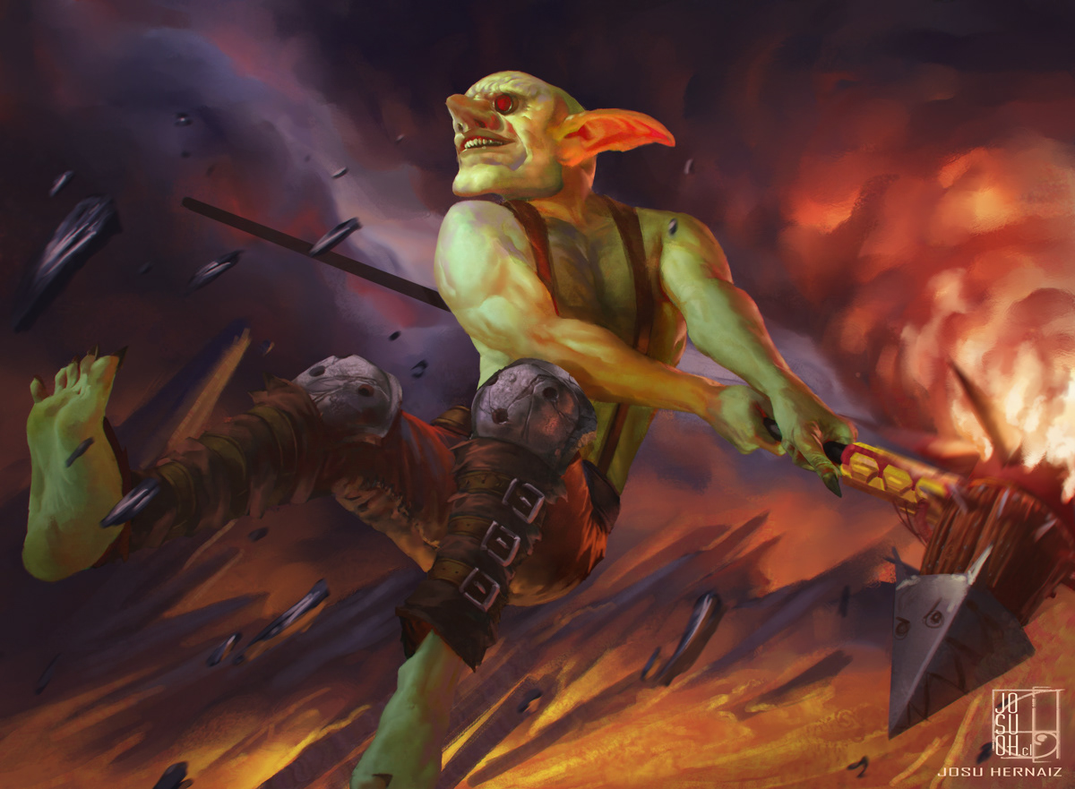 Josu hernaiz goblin trasgo   wow Hearthstone