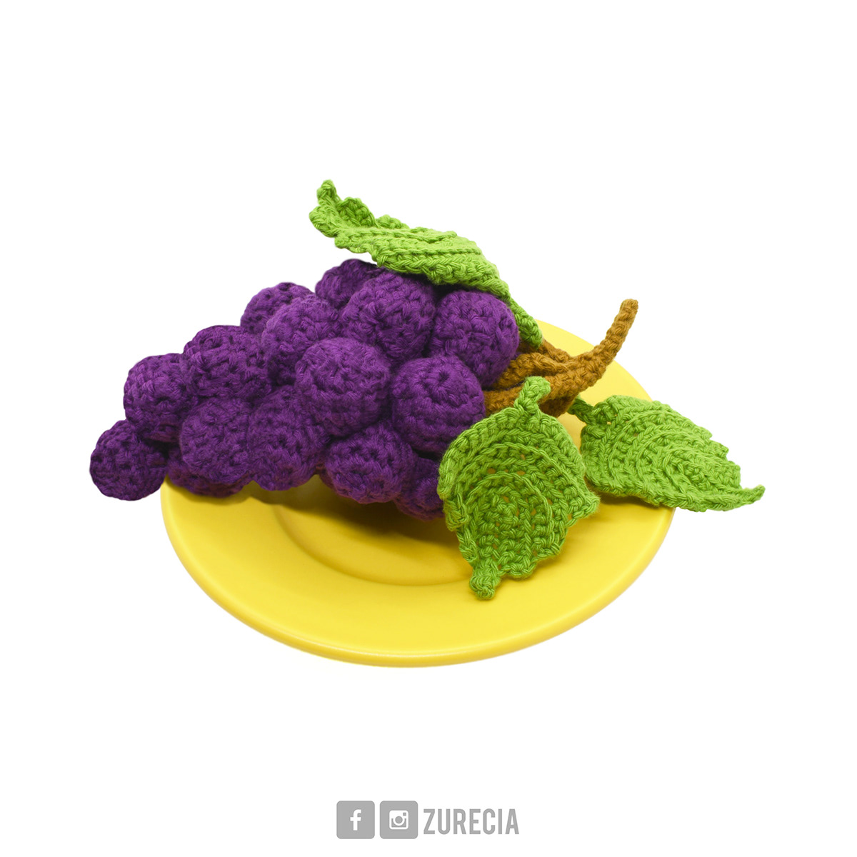 amigurumi crochet crocheting frutas hechoamano juguetes toys