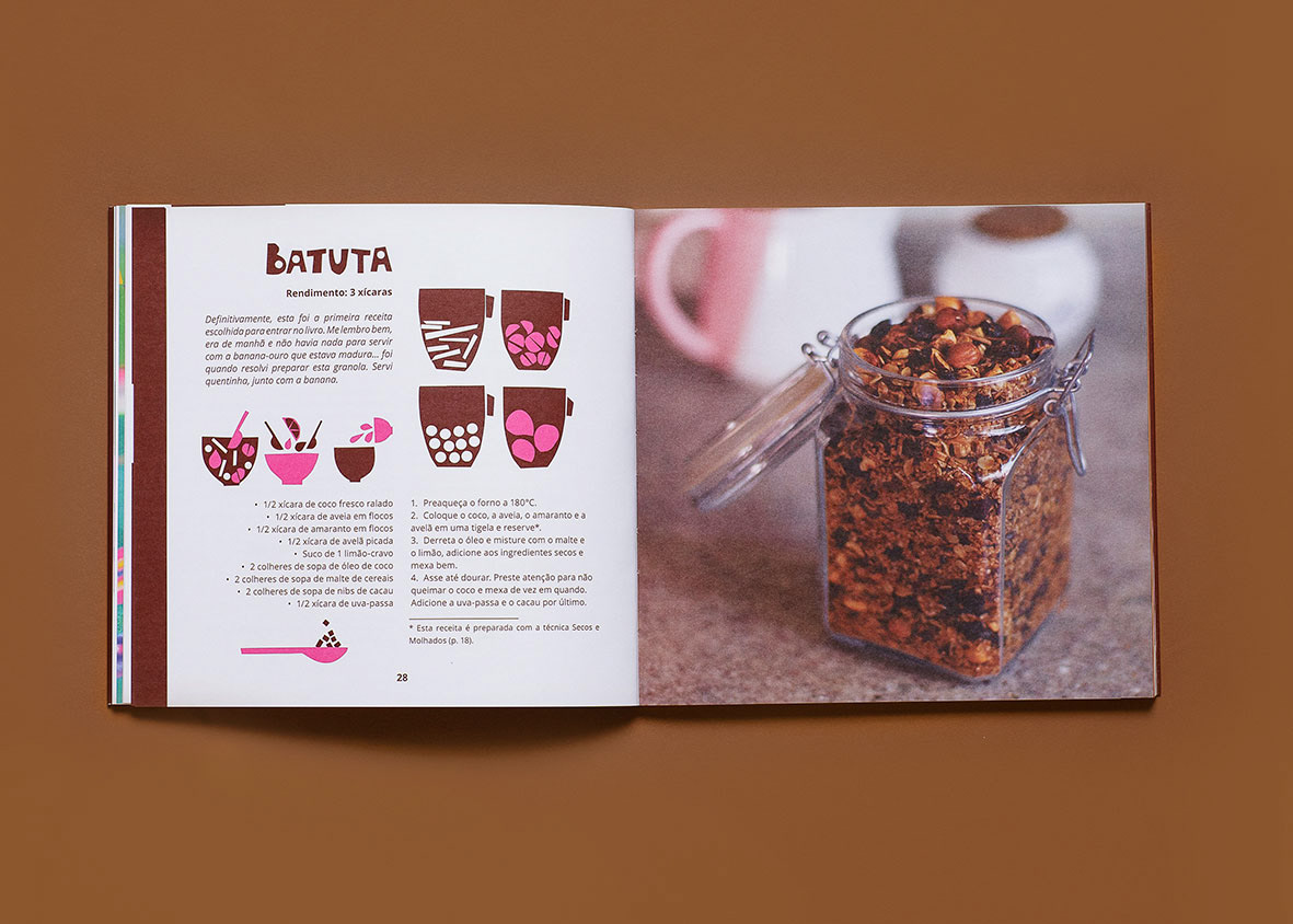 book cookbook design editorial recipe