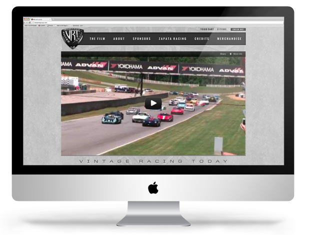 Vintage Racing Racing Brand Development 3D ia UI Website Web Programming website development site design site programming