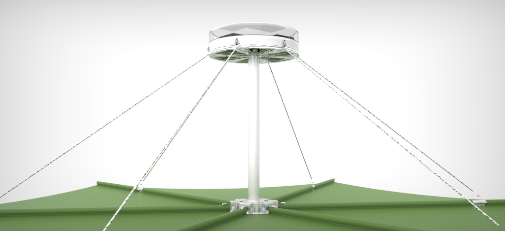 deisgn ombrelone 3D modeling tecnology Solar energy Energia Solar energia renovável sustentability Umbrella