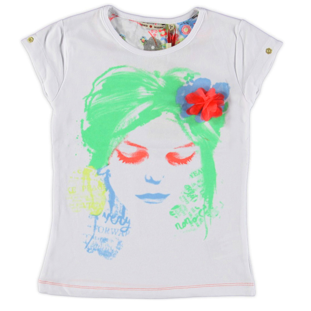 kidswear  t-shirt print  ARTWORKS girls placed prints