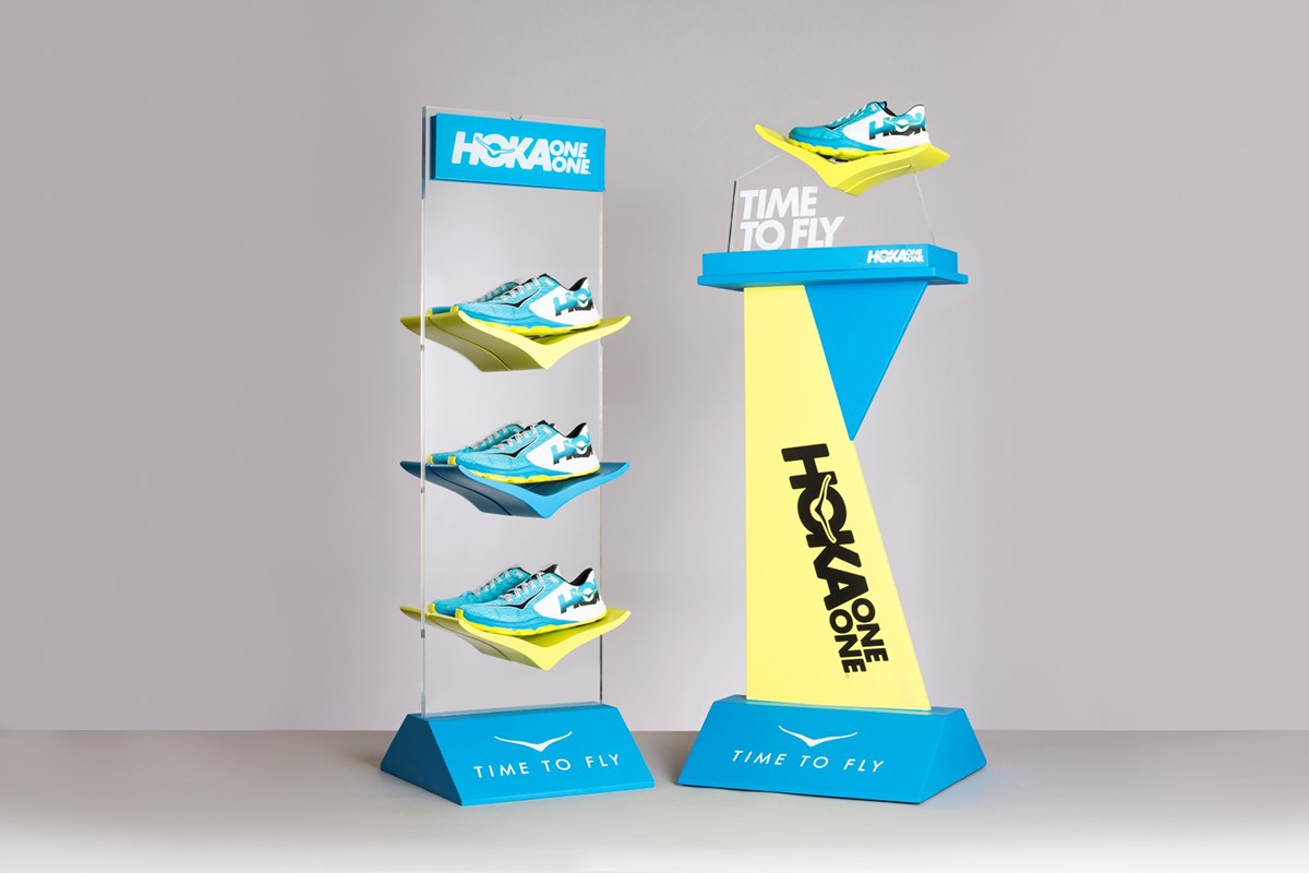 Hoka One One hoka Retail kit Event development