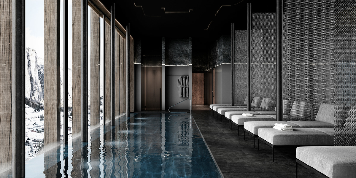 3D hotel hotel visualization hyperrealism Render corona renderer