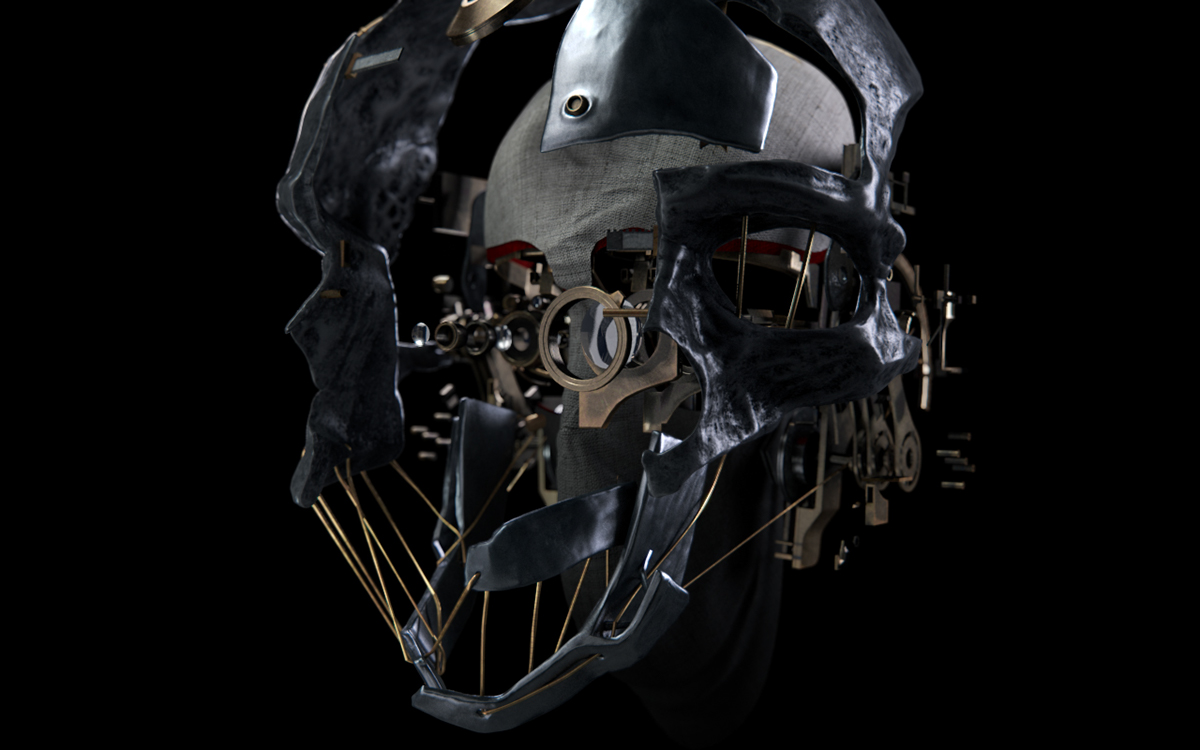 3D video game Dishonored Dishonored Mask vfx Bethesda Rokkan blur 3d lighting