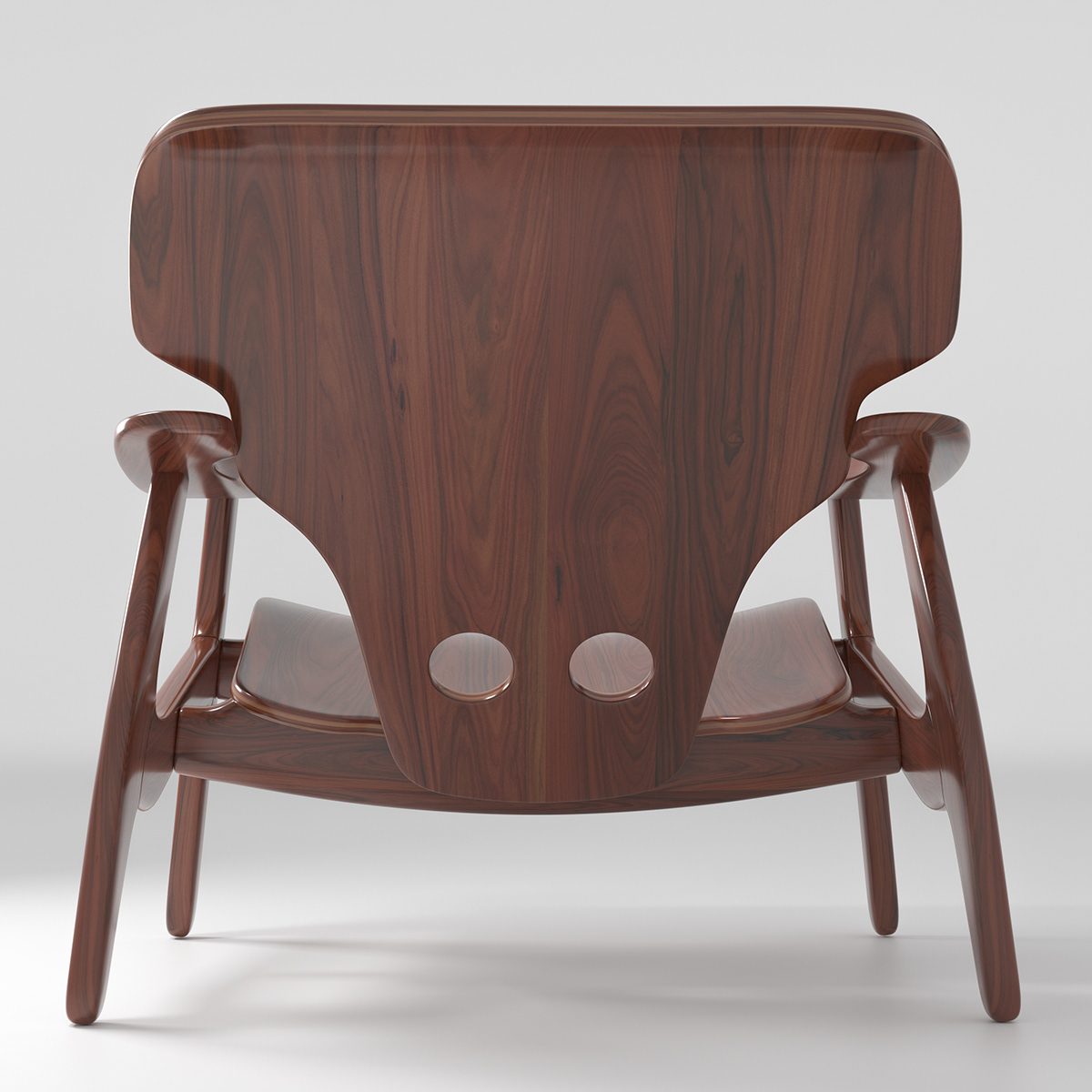 3D 3ds max chair Render seat V-ray