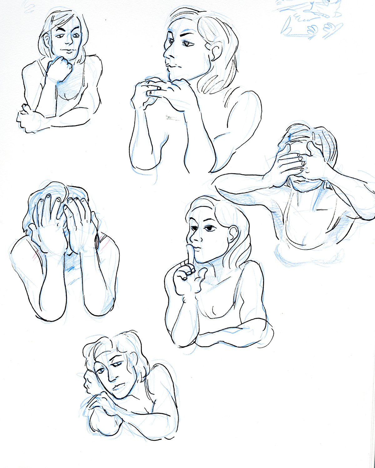 gesture Gesture Drawing sketches