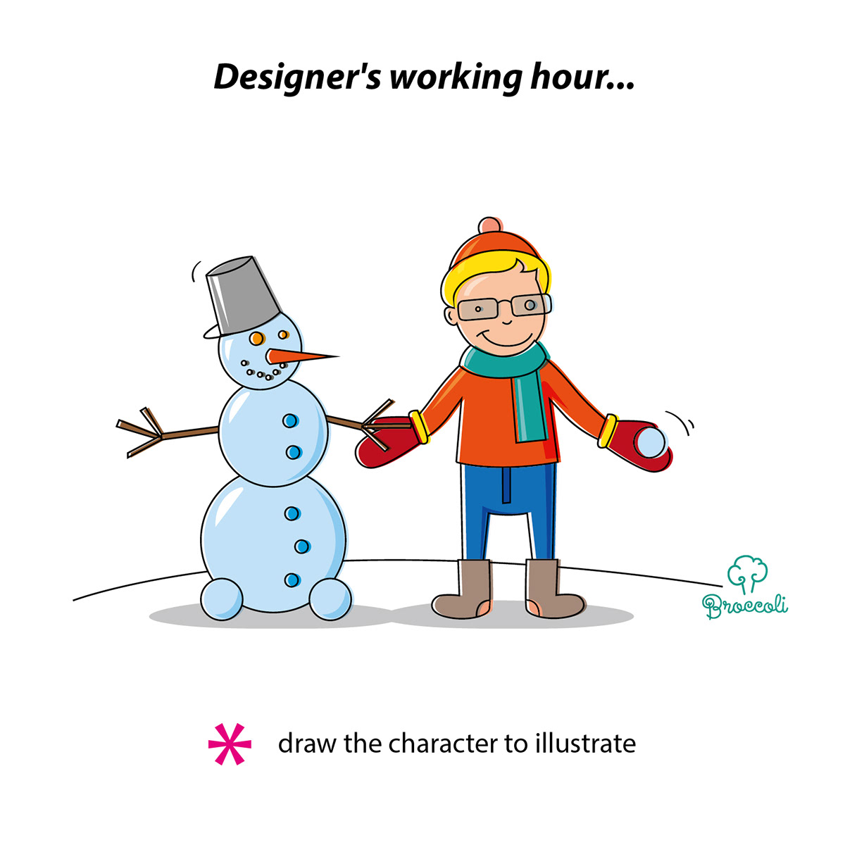 Designer Bear work ideas mac bulbs snowman characters