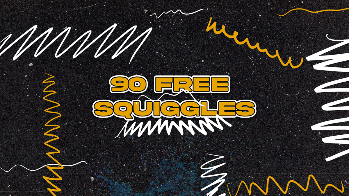 Squiggles Free Graphic Design Free Assets free Free drawn graphic design assets