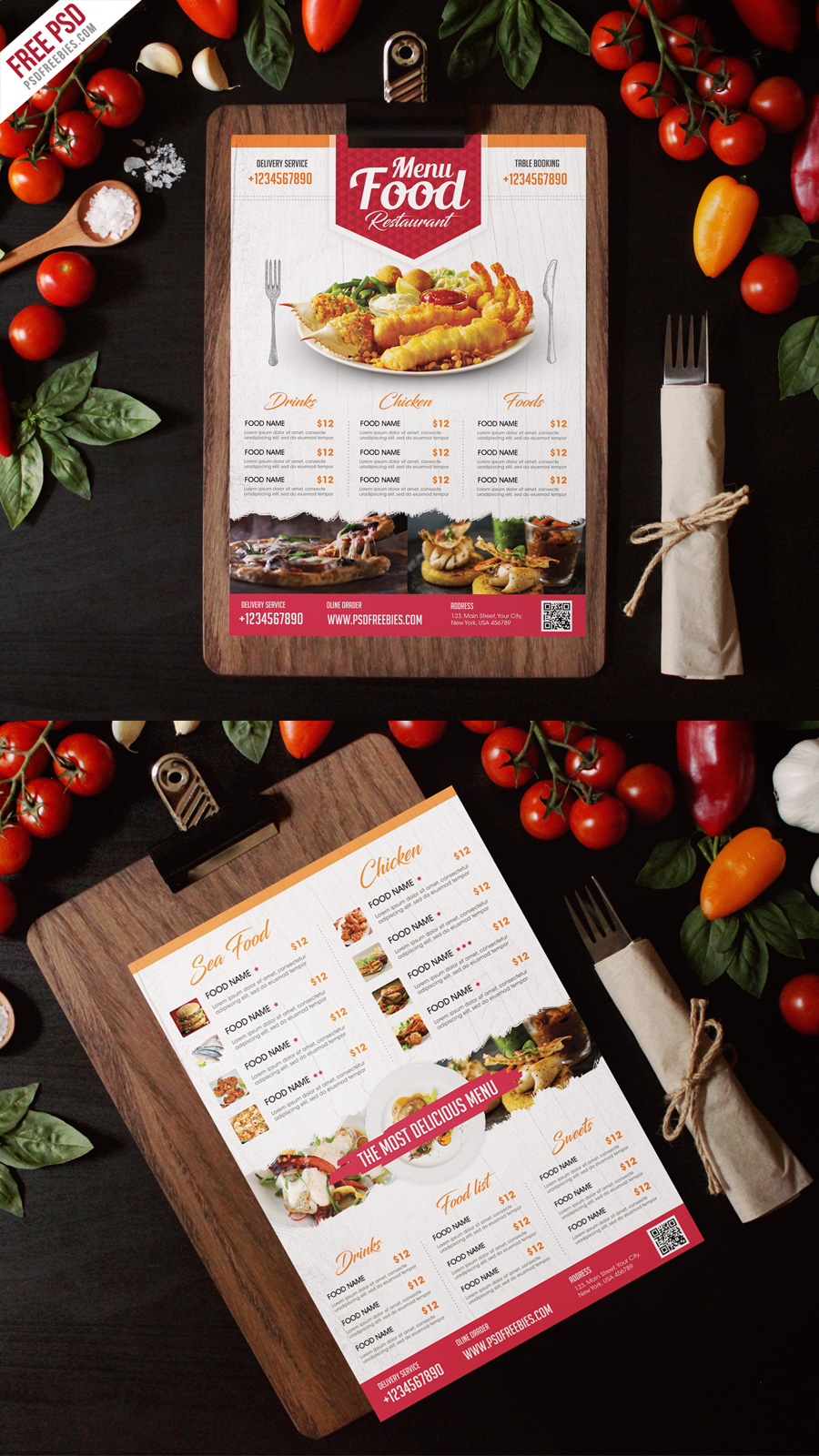 Food Menu Flyer Templates Free Free Printable Templates