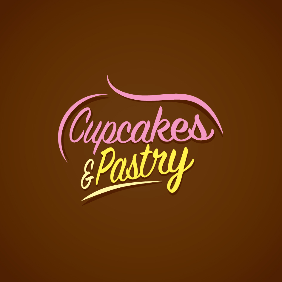 cupcakes pastry logo brand bakery