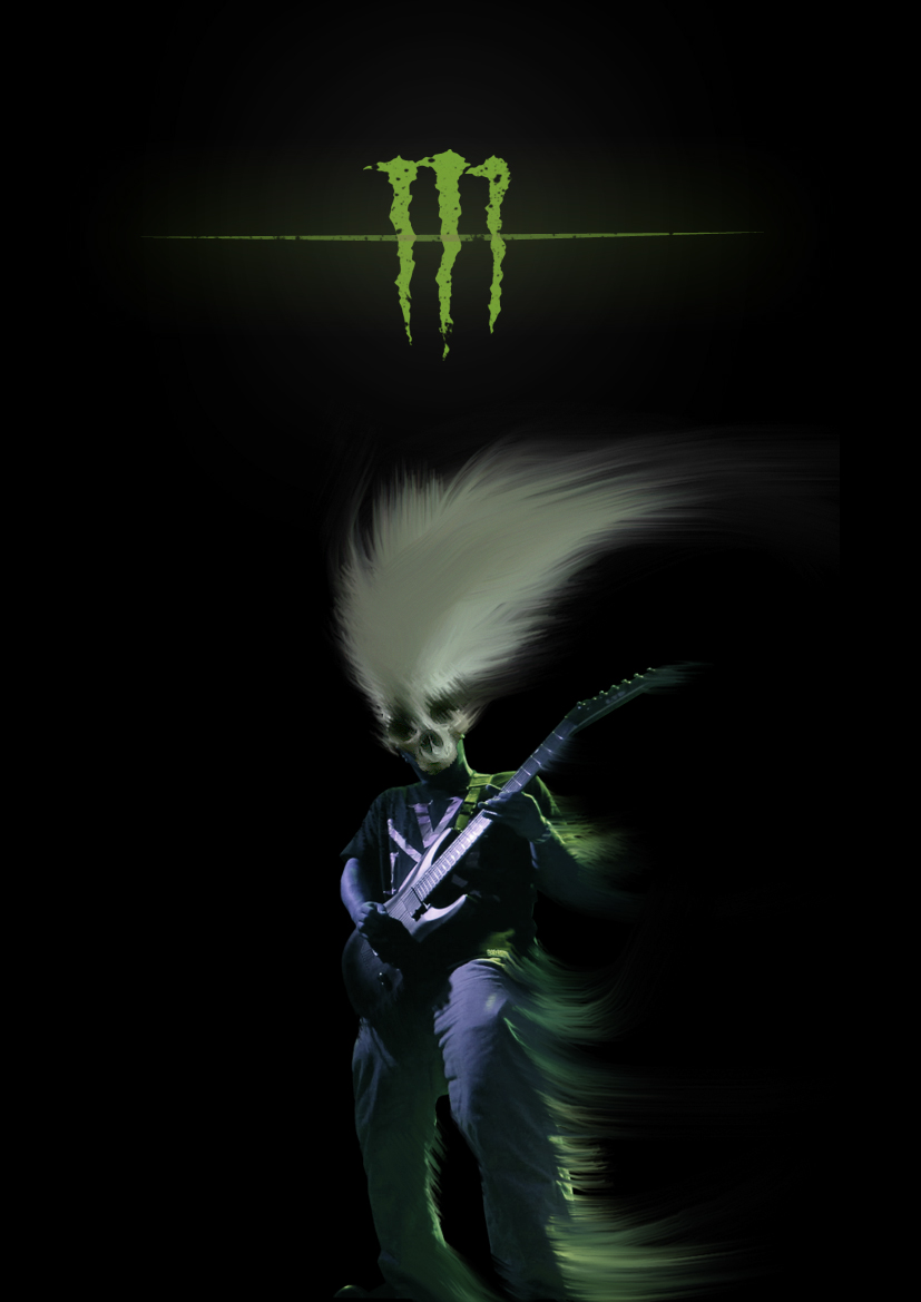 Photo Manipulation  Curbside Philippines monster energy