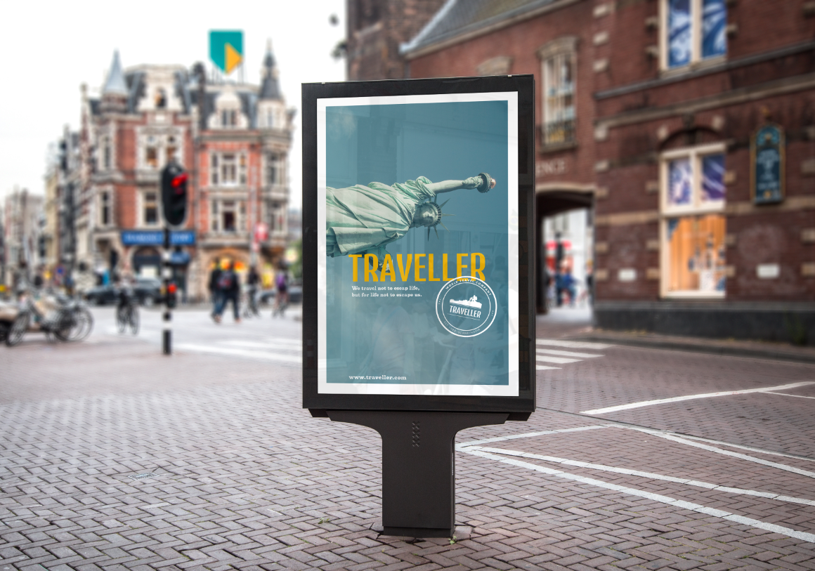 traveller passenger Travel Scandinavia poster Travel company abroad Nature colors New York Website photo magazine digital design identity