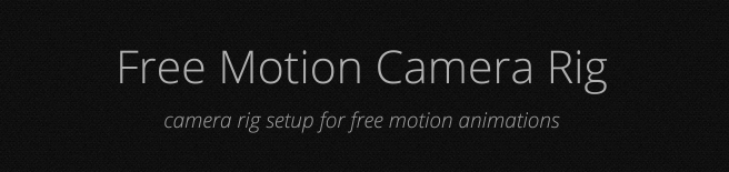 motion camera animation  rig motion graphics  Method motion design