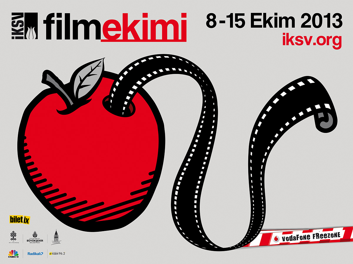 filmekimi poster movie festival red black iksv