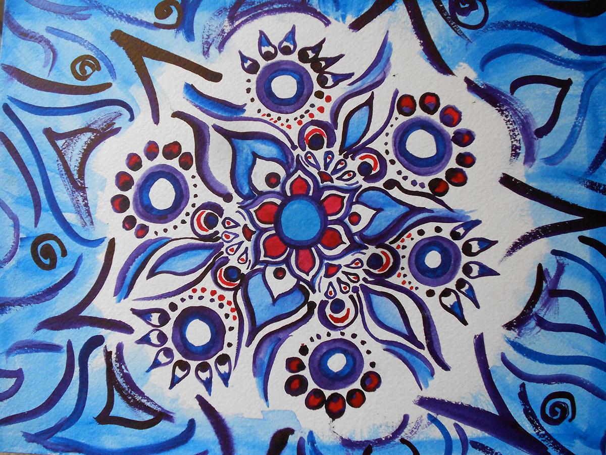 Abstracts Chanda chanda hopkins chanda2211 art colors textile