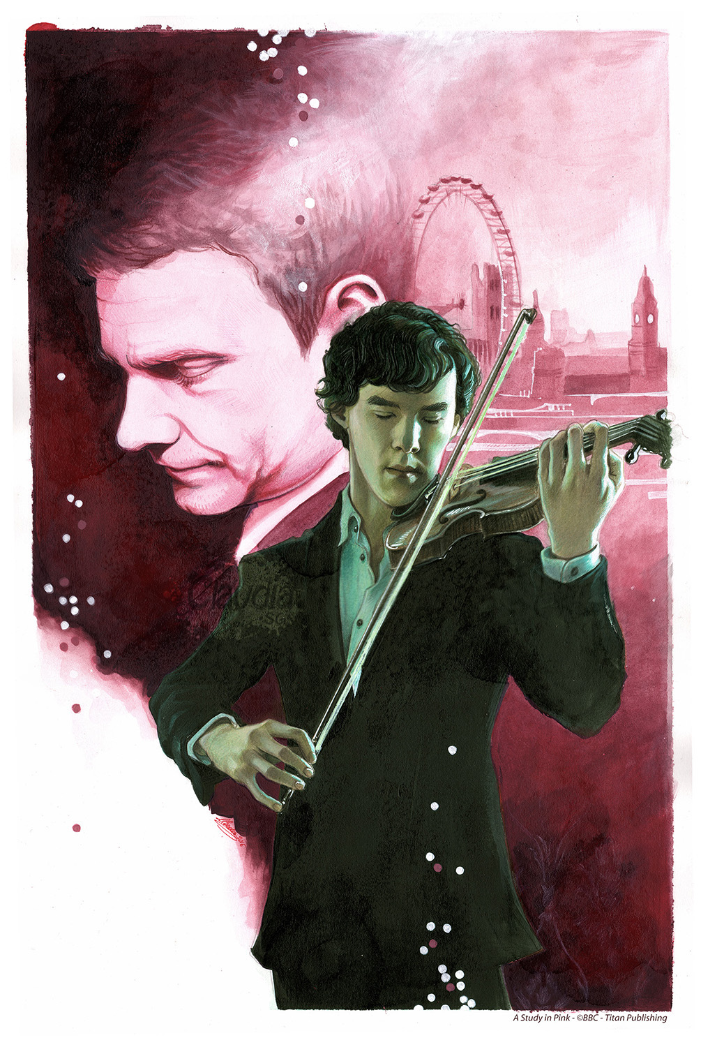 Sherlock titan publishing Variant Cover Sherlock Holmes manga comic