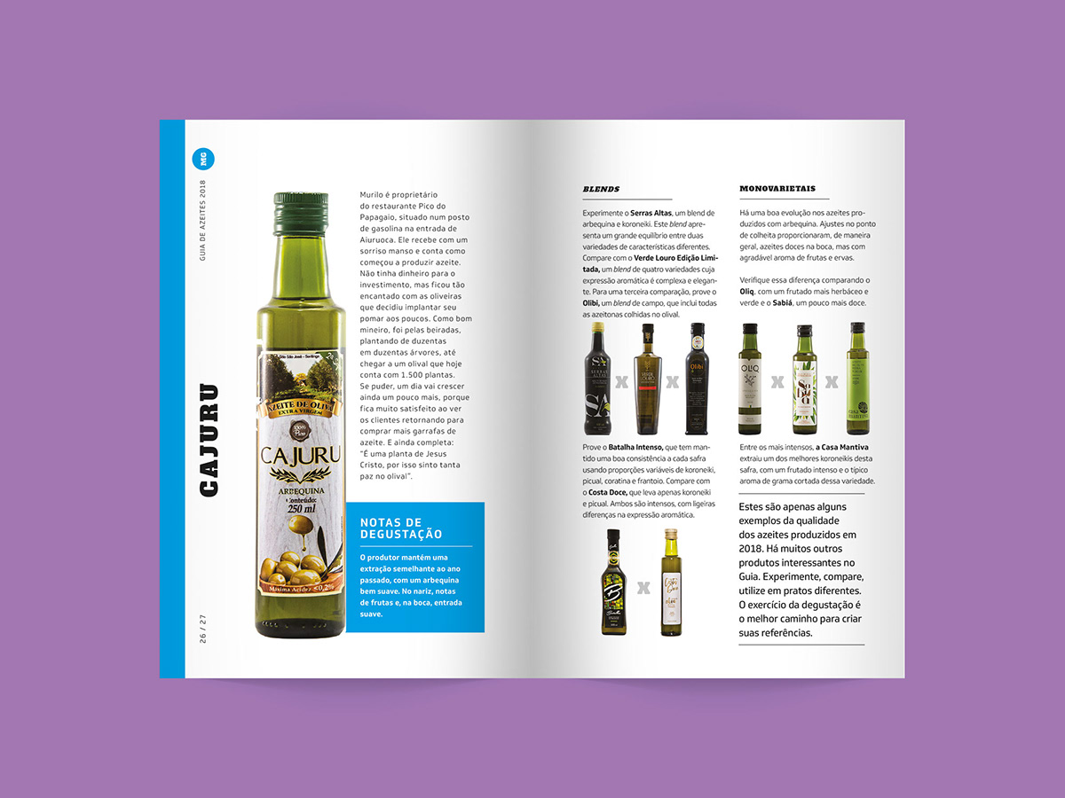 catalogo Catalogue editorial guia Guide Olive Oil promo promocional Promotion