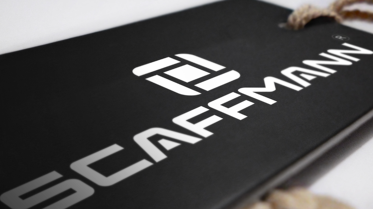 logo tasarım scaffmann scaffolding SCAFF adveristing design