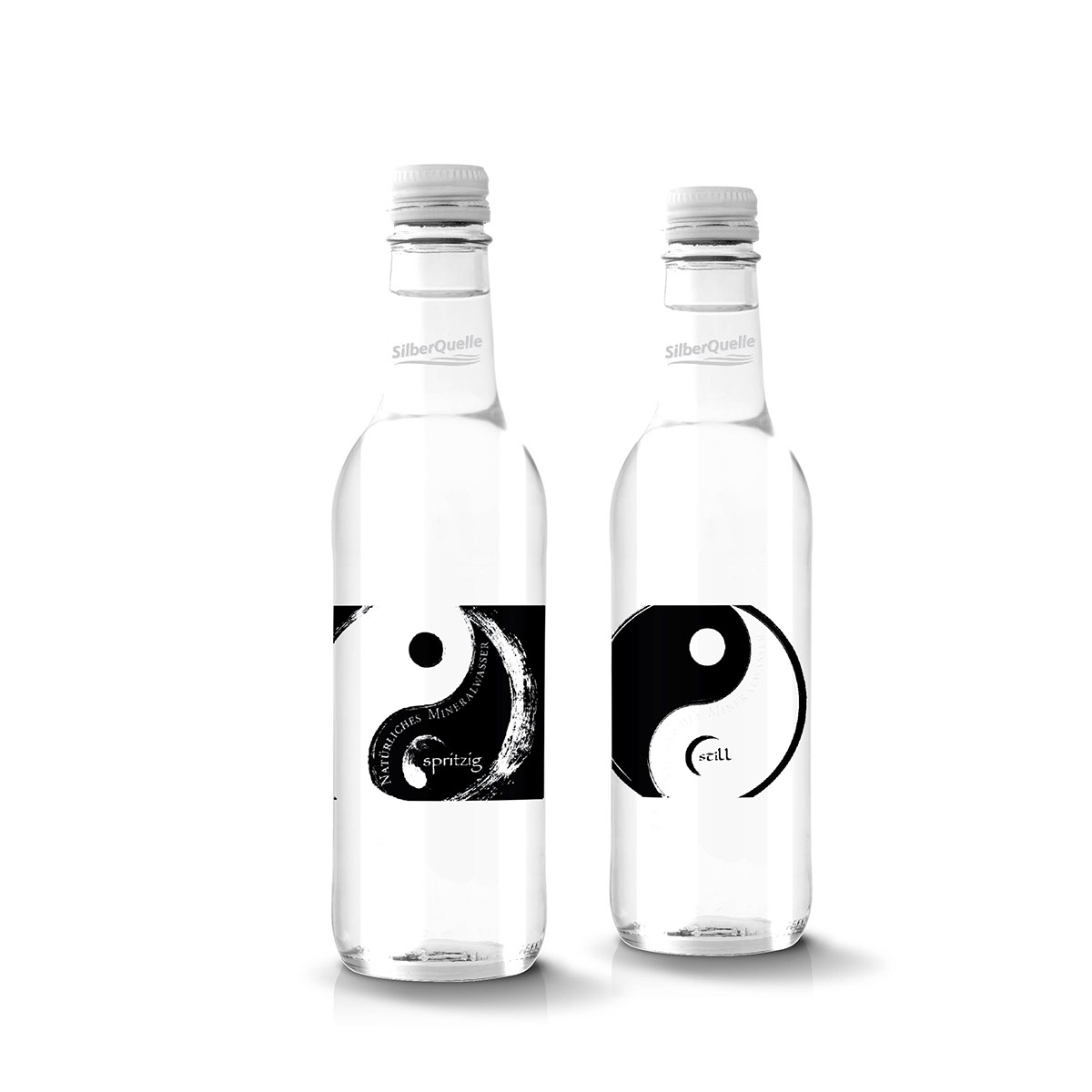 Adobe Portfolio #waterbottle #Design #packaging #blackandwhite #graphicDesign #Branding #yingyang #duality