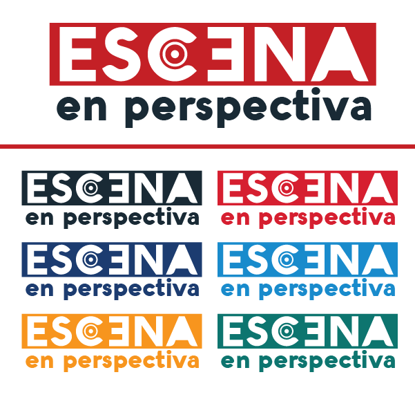 logos diseño Diseños diseño gráfico logo teatro Perspectiva logo 3d logotipos  Design Graphic