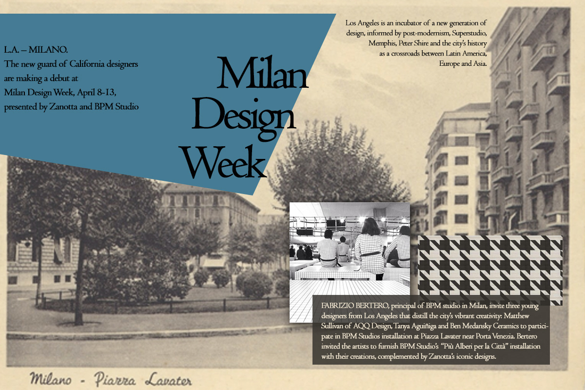 milan design designer graphic Promotion