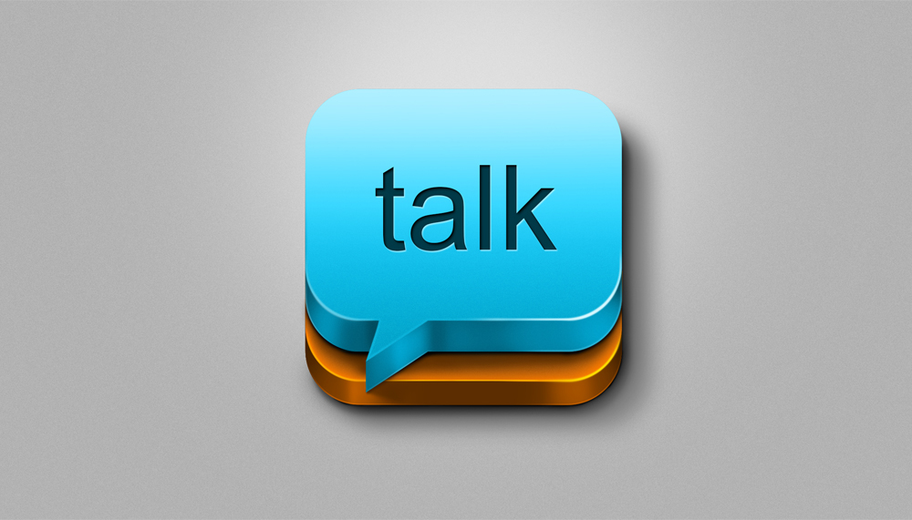 iOS icon iPhone app icon design 3D Icon Design iOs icon design creative icon 3d icon chat icon  talk icon clean icon design
