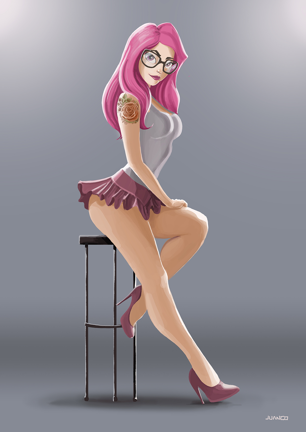 girl woman sexy illustrations Character design Sensuality