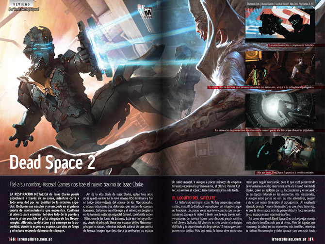 Irrompibles magazine Diseño editorial revista video juegos