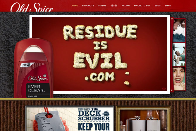 old spice old spice residue is evil Residue is evil residueisevil.com .com deodorant Web