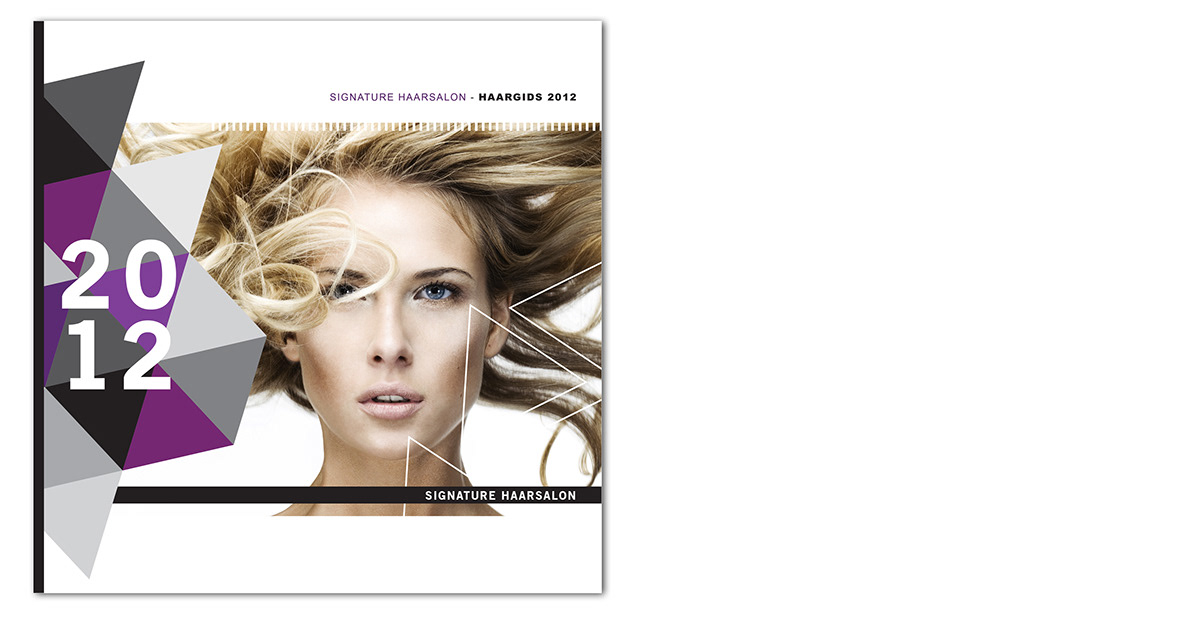 Hair Salon brochure print