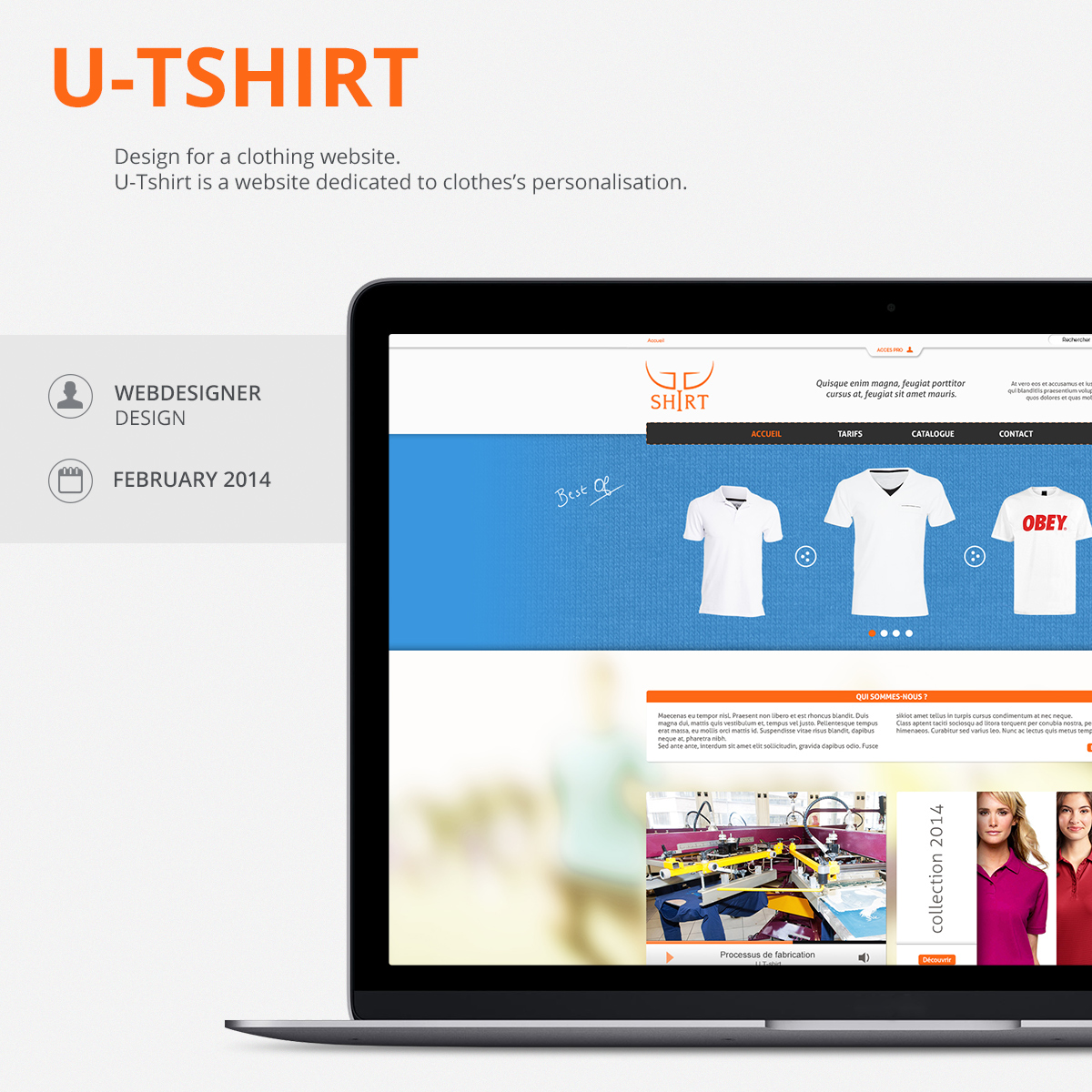 Clothing Personalisation Website t-shirt