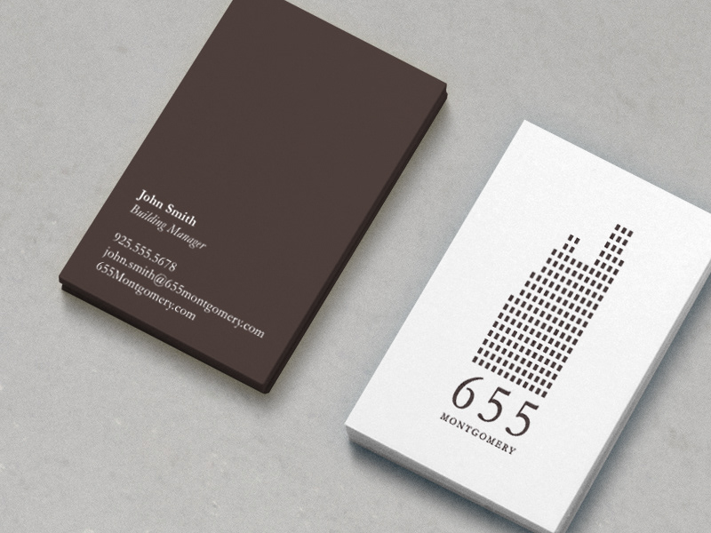 commercial real estate Logo Design brand identity print collateral