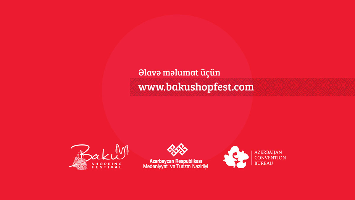 Baku Shopping Festival festival tvc infographic animation  motion motiondesign 2D flat explainer