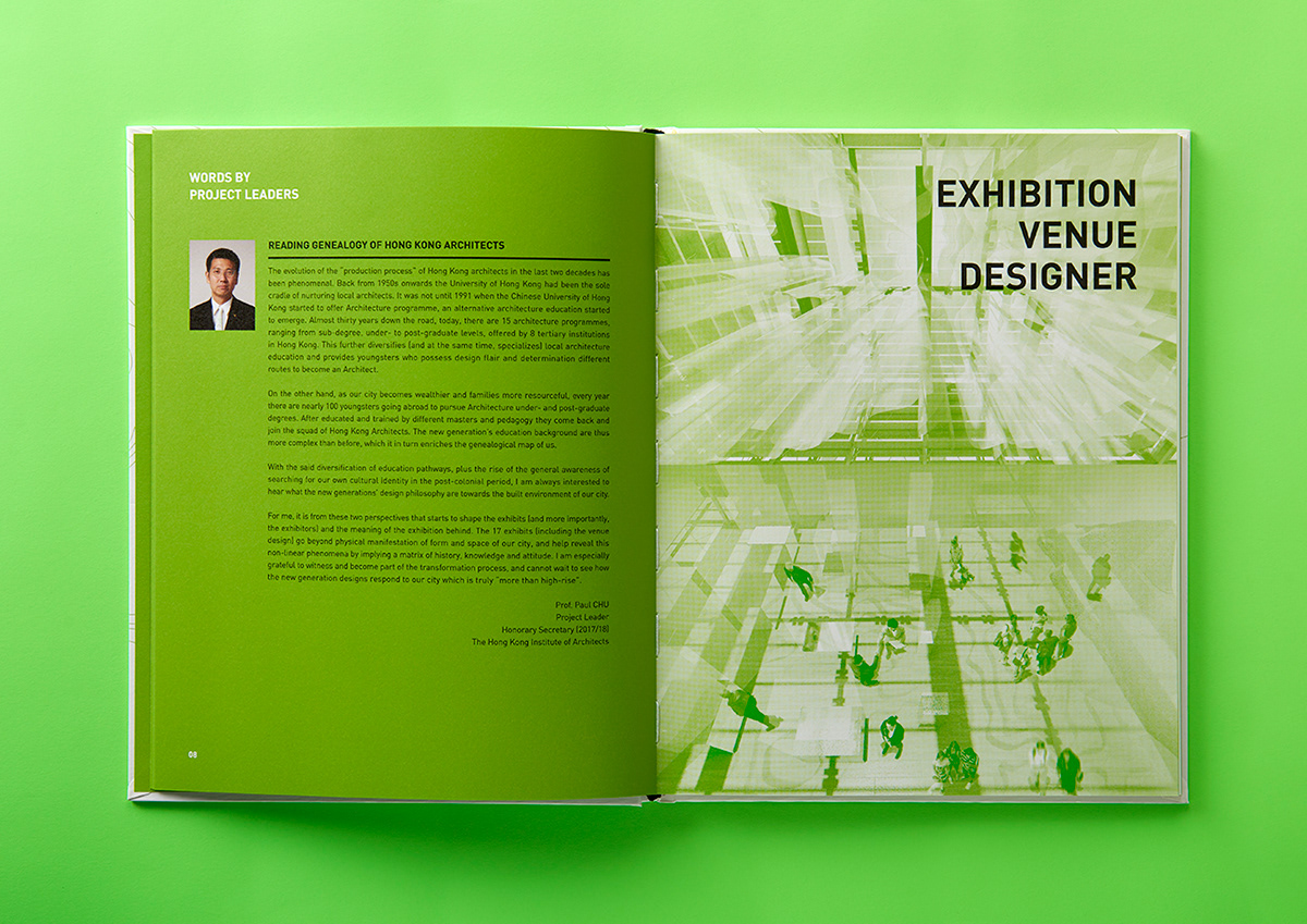 architects book design Exhibition  green HIgh-Rise Hong Kong hot stamping silver tokyo visionplus