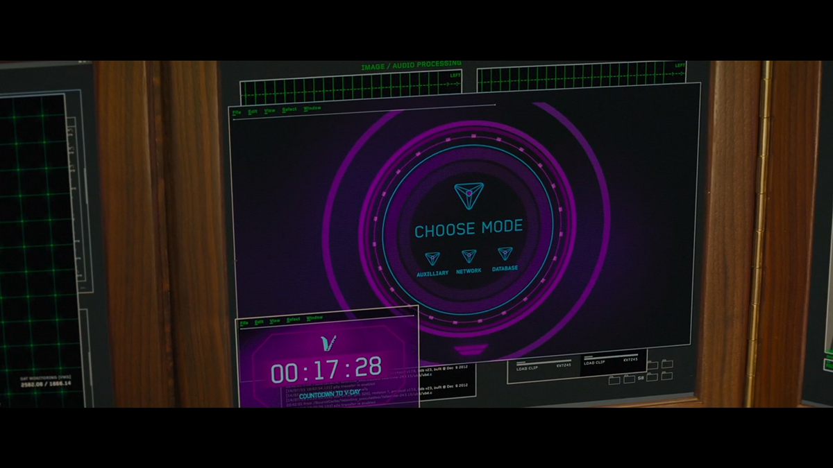 movie action hollywood UI user Interface FUI GUI HUD screen graphics motion