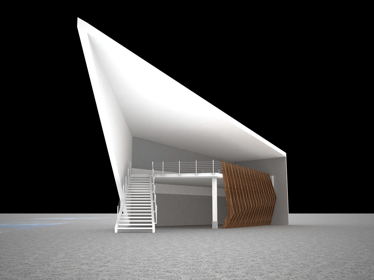 design visualization  pavilion photoshop  Rendering 3D  3DMAX   exhibition Render  public space Outdoor exterior