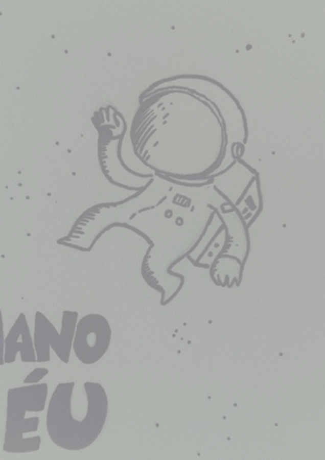 Digital Art  characterdesign ILLUSTRATION  Ilustração astronauta espaco sideral